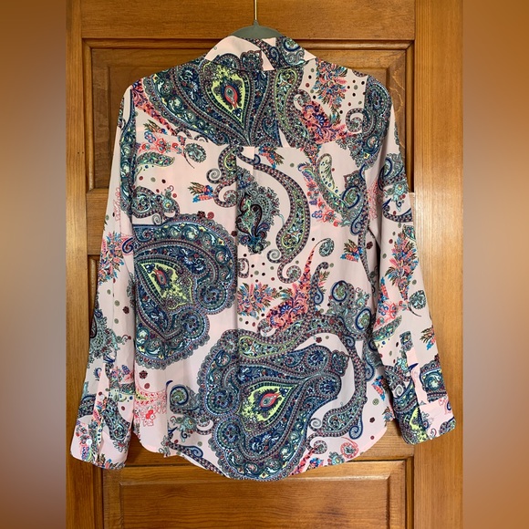 Paisley Portofino Long Sleeved Top - Picture 3 of 7